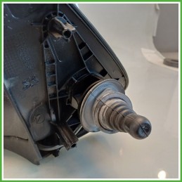 Specchio Specchietto Retrovisore Sinistro SX ROSSO LUCIFERO EKQ PEUGEOT 206 1998 2009 MAGNETI MARELLI Originale Usato