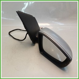 Specchio Specchietto Retrovisore Destro DX GRIGIO CHIARO 8E A7W VOLKSWAGEN POLO 6R 2009 2012 FICOSA FICOMIRRORS Originale Usato