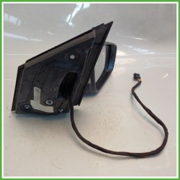 Specchio Specchietto Retrovisore Destro DX GRIGIO CHIARO 8E A7W VOLKSWAGEN POLO 6R 2009 2012 FICOSA FICOMIRRORS Originale Usato