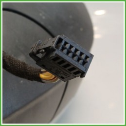 Specchio Specchietto Retrovisore Destro DX GRIGIO CHIARO 8E A7W VOLKSWAGEN POLO 6R 2009 2012 FICOSA FICOMIRRORS Originale Usato