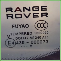 Cristallo Laterale Fisso Posteriore Destro DX LAND ROVER RANGE ROVER EVOQUE 5 Porte LR049332 2011 2018