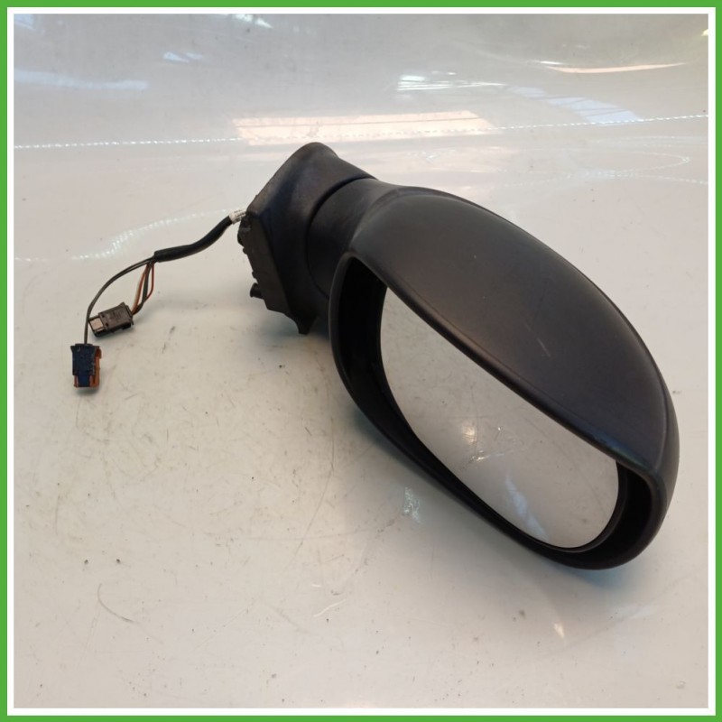 Specchio Specchietto Retrovisore Destro DX GOFFRATO RENAULT CLIO 2a Serie 2001 2010 SCHEFENACKER Originale Usato