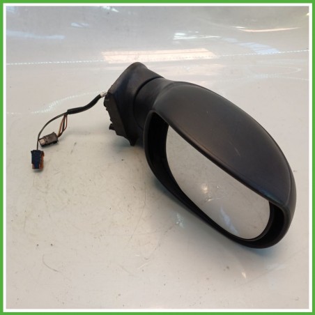 Specchio Specchietto Retrovisore Destro DX GOFFRATO RENAULT CLIO 2a Serie 2001 2010 SCHEFENACKER Originale Usato