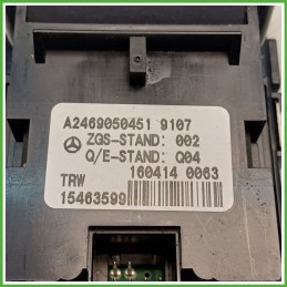 Pulsante Freno a Mano MERCEDES-BENZ Classe A W176 A24690504519107 2015 2018 TRW 15463599