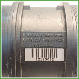 Debimetro Misuratore Massa Aria SIEMENS 5WK9628 PEUGEOT 807 2.0 1920AG 2002 2013