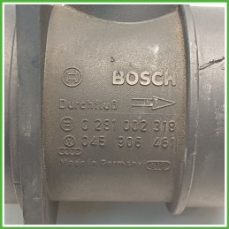 Debimetro Misuratore Massa Aria BOSCH 0281002318 VOLKSWAGEN LUPO 6X 1.4 TDI 045906461X 1998 2005