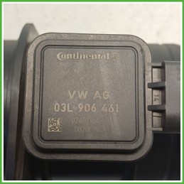 Debimetro Misuratore Massa Aria CONTINENTAL 5WK9-7023 VOLKSWAGEN POLO 6R 1.6 TDI 03L906461 2009 2012