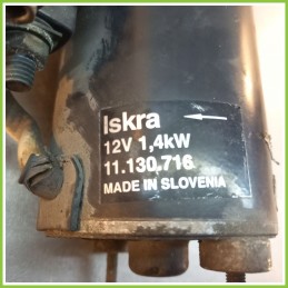 Motorino Avviamento ISKRA 12V 1.4Kw FIAT Ulysse (Pg) 1994 11.139.716 Usato
