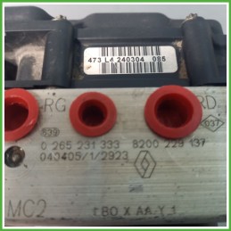 Centralina ABS Modulo Pompa BOSCH 0265800335 7701056094 RENAULT CLIO 2a Serie Originale Usato