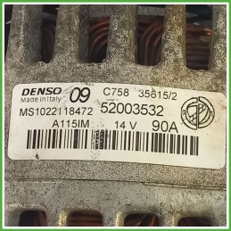 Alternatore DENSO MS1022118473 FIAT PUNTO 6U 52003532