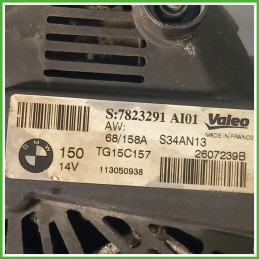Alternatore VALEO TG15C157 MINI MINI Countryman R60 12317823291