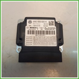 Centralina Airbag BOSCH 0285010793 VOLKSWAGEN POLO 6R 1.6 TDI 6R0959655K019 2009 2012