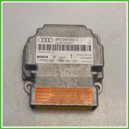 Centralina Airbag BOSCH 0285001666 AUDI A3 8P 2.0 16V TDI 8P0959655C 2003 2010