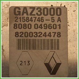 Centralina Motore Iniezione GAS SAGEM 21584746-5A RENAULT CLIO 2a Serie 1.2 43kw 8200324478 2001 2010