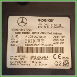 Centralina Bluetooth MERCEDES-BENZ Classe A W176 A2059016810 2015 2018