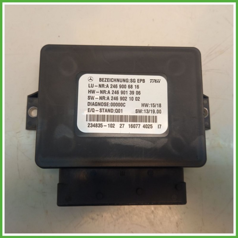 Centralina Freno di Stazionamento TRW 234835-102 MERCEDES-BENZ Classe A W176 A2469003417 2015 2018