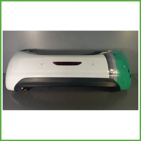 Paraurti Posteriore PEUGEOT 208 Berlina BIANCO BANCHISA EWP 1607254680 2012 2015 Originale Usato