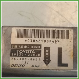 Sensore AIRBAG TOYOTA CELICA 3 Porte 8983020020 1999 2006 DENSO 252300-0661
