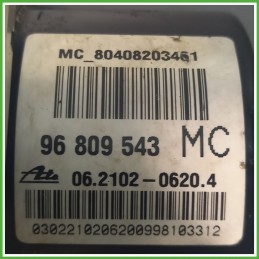 Centralina ABS Modulo Pompa ATE 06.2109-5067.3 95245223 CHEVROLET (DAEWOO) AVEO T250 Originale Usato