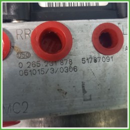 Centralina ABS Modulo Pompa BOSCH 0265800598 71746428 FIAT GRANDE PUNTO 2Y Originale Usato