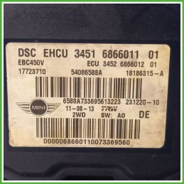 Centralina ABS Modulo Pompa TRW 17723710 34516874553 MINI MINI Countryman R60 Originale Usato