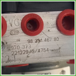 Centralina ABS Modulo Pompa BOSCH 02655956557 1647893580 PEUGEOT 408 Originale Usato