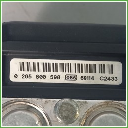 Centralina ABS Modulo Pompa BOSCH 0265800598 71746428 FIAT GRANDE PUNTO 2Y Originale Usato