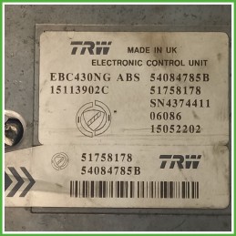 Centralina ABS Modulo Pompa TRW EBC430NG 71752655 LANCIA YPSILON TE Originale Usato