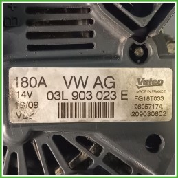Alternatore VALEO FG18T033 VOLKSWAGEN PASSAT 3C 06F903023E