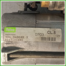Motorino Avviamento VALEO D7G3 PEUGEOT 207 5802FG