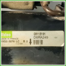 Motorino Avviamento VALEO D6RA249 OPEL AGILA H00 93184533
