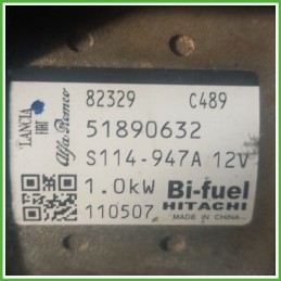Motorino Avviamento HITACHI S114.947A FIAT PUNTO VAN 51 51890632