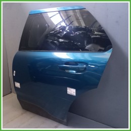 Porta Portiera Sportello Posteriore Sinistra SX BLU ULTRA EMERAUDE PERLA ETX CITROEN C4 CACTUS Berlina 2018 2019 Usato