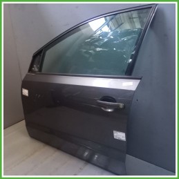 Porta Portiera Sportello Anteriore Sinistra SX GRIGIO SCURO VOLKSWAGEN POLO 6R Berlina 2009 2012 Originale Usato