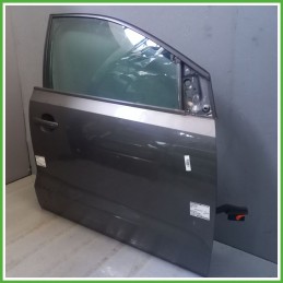 Porta Portiera Sportello Anteriore Destra DX GRIGIO SCURO VOLKSWAGEN POLO 6R Berlina 2009 2012 Originale Usato