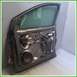 Porta Portiera Sportello Anteriore Destra DX GRIGIO SCURO VOLKSWAGEN POLO 6R Berlina 2009 2012 Originale Usato