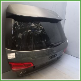 Portellone Bagagliaio Cofano Baule Posteriore AUDI A3 8V 2016 2021 GRIGIO 6Y Z7S Berlina Originale Usato