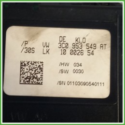 Comandi Devioguida VOLKSWAGEN PASSAT 3C 2.0 TDI 3C9953513P9B9