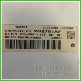 Quadro strumenti contachilometri tachimetro FIAT FREEMONT 24 2.0 K56046751AG