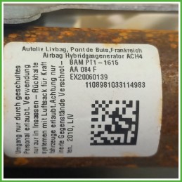 Airbag Laterale Destro DX OPEL MERIVA S10 1.4 39095583 2010 2016 AUTOLIV RBRA3410797