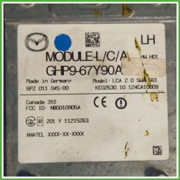 Centralina Radar MAZDA Mazda 6 3a Serie 2.2 GHP967Y90A 2013 2016
