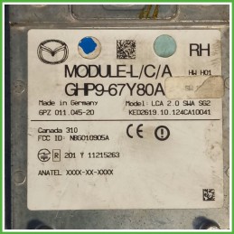 Centralina Radar MAZDA Mazda 6 3a Serie 2.2 GHP967Y80A 2013 2016