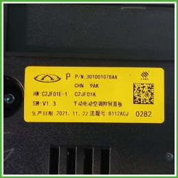 Comandi Clima AC Riscaldamento Condizionatore DR dr3 3310300007 2018 2022
