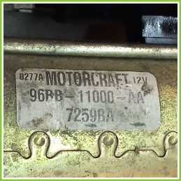 Motorino Avviamento MOTORCRAFT 12V FORD Fiesta (Dx) 1999 7259BA Usato