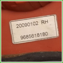 Fanale Fanalino Posteriore Destro DX PEUGEOT 206 Plus 6351GV Usato