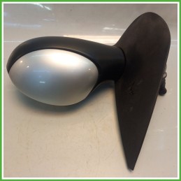 Specchio Specchietto Retrovisore Sinistro SX GRIGIO PEUGEOT 206 1998 2009 MAGNETI MARELLI Originale Usato