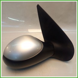 Specchio Specchietto Retrovisore Destro DX GRIGIO PEUGEOT 206 1998 2009 FICOSA FICOMIRRORS Originale Usato