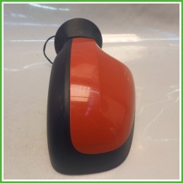 Specchio Specchietto Retrovisore Sinistro SX ROSSO DACIA SANDERO 2008 2013 FICOSA FICOMIRRORS Originale Usato