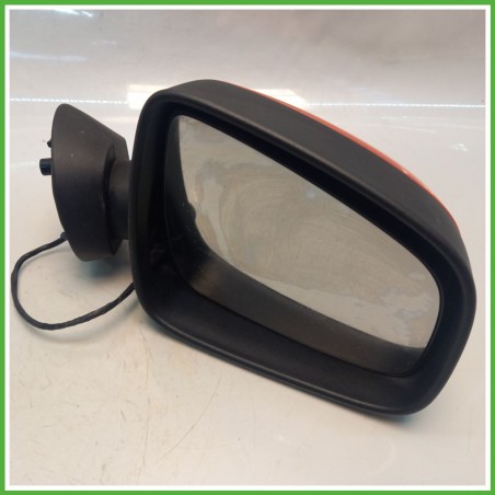 Specchio Specchietto Retrovisore Destro DX ROSSO DACIA SANDERO 2008 2013 FICOSA FICOMIRRORS Originale Usato