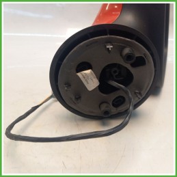Specchio Specchietto Retrovisore Destro DX ROSSO DACIA SANDERO 2008 2013 FICOSA FICOMIRRORS Originale Usato